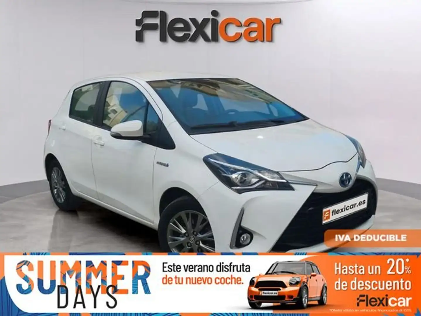 Toyota Yaris 100H 1.5 Active Tech Blanco - 1