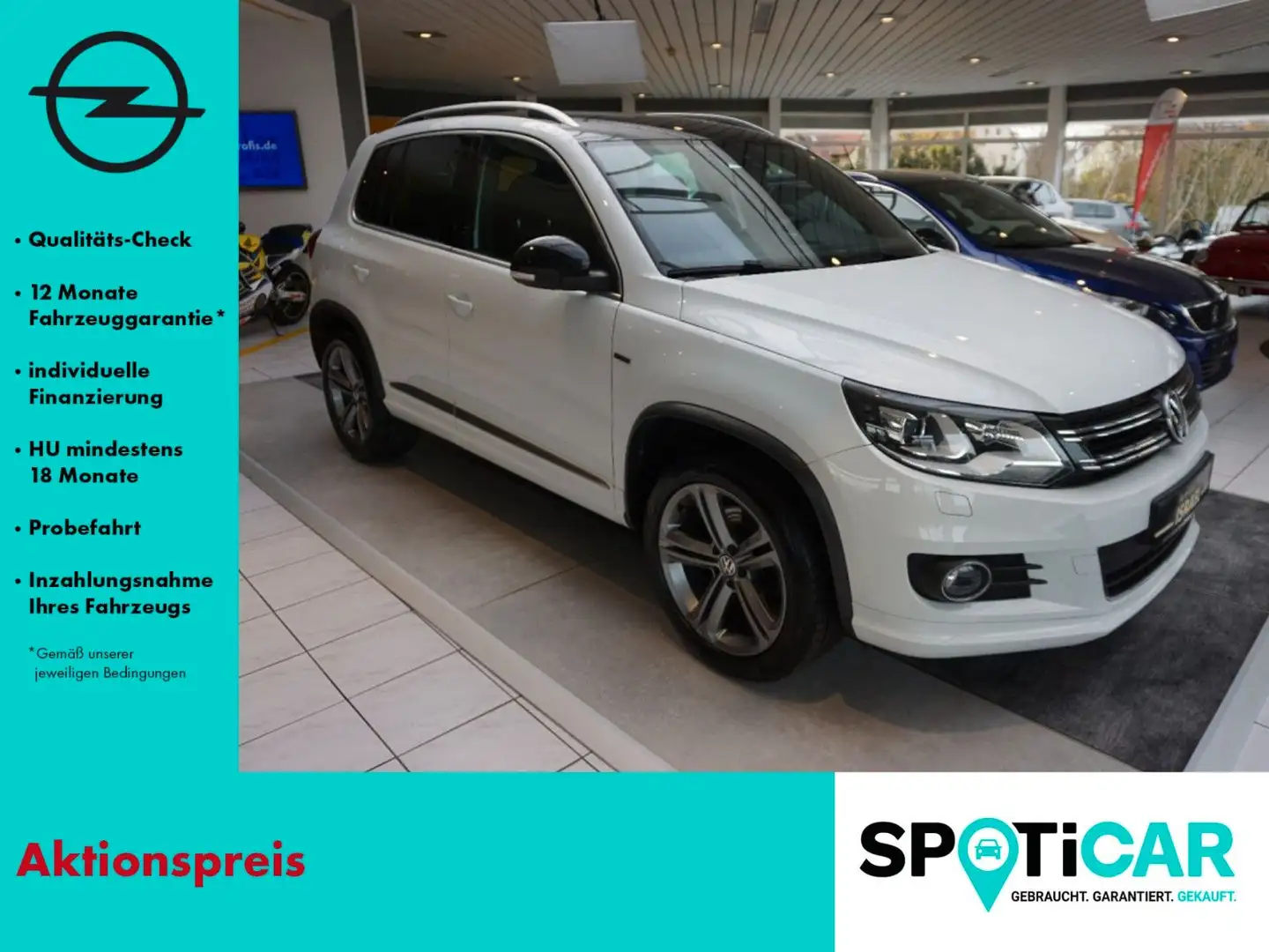 Volkswagen Tiguan CityScape DSG, STANDHEIZUNG, BI-XENON, BC Weiß - 1
