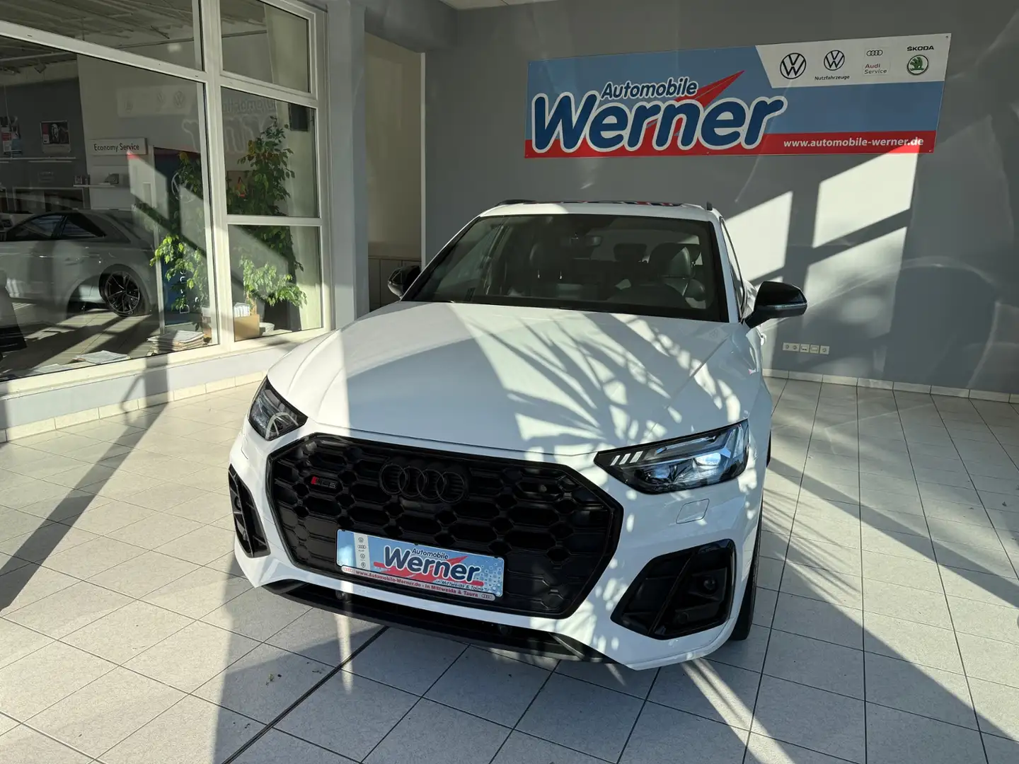Audi SQ5 3.0TDI AHK Standh Tour Leder PanoDach Weiß - 2