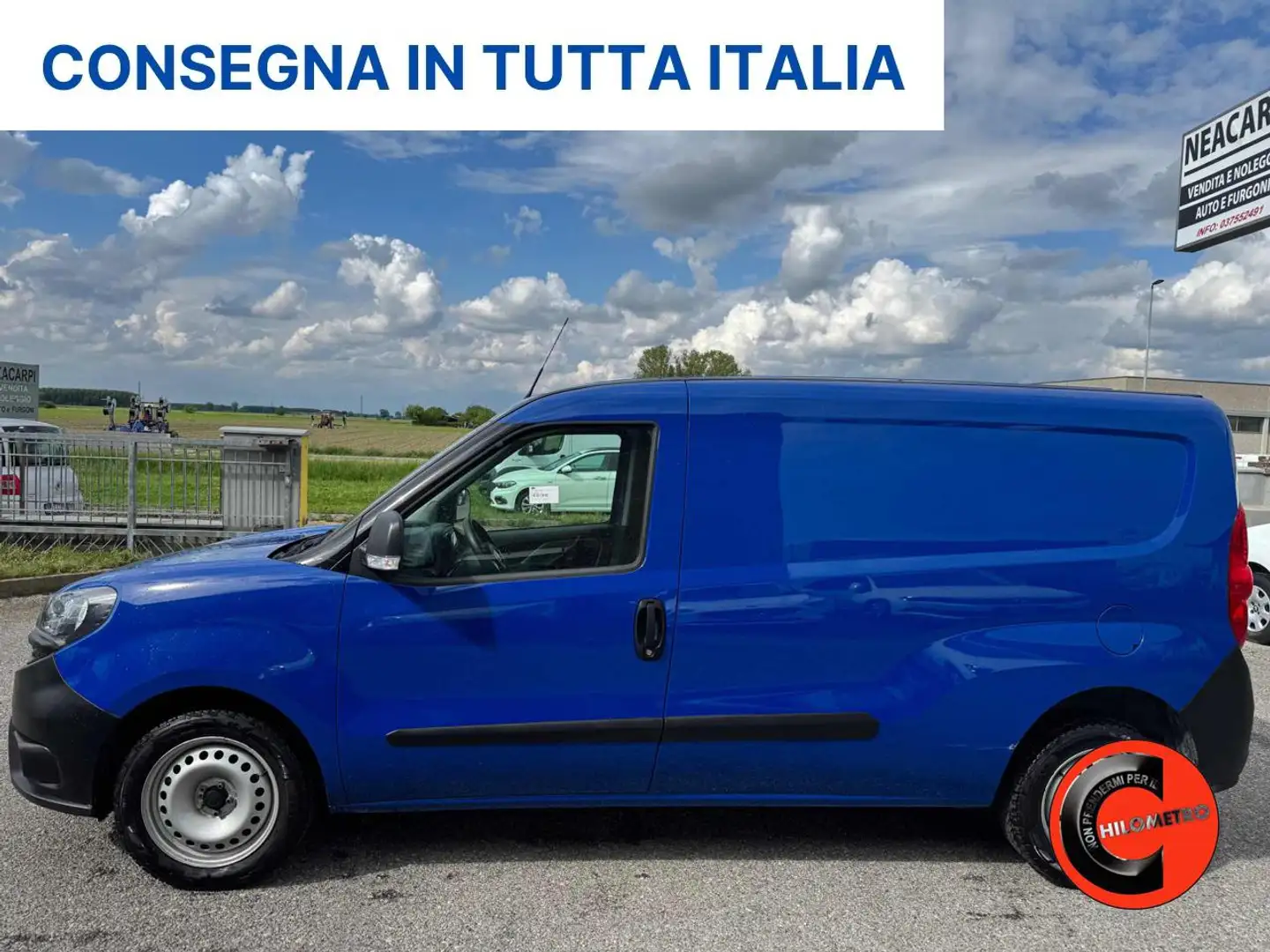 Fiat Doblo 1.4 N.P(PL-TN-L2H1)CARGO MAXI-BENZINA METANO+IVA22 Blu/Azzurro - 2