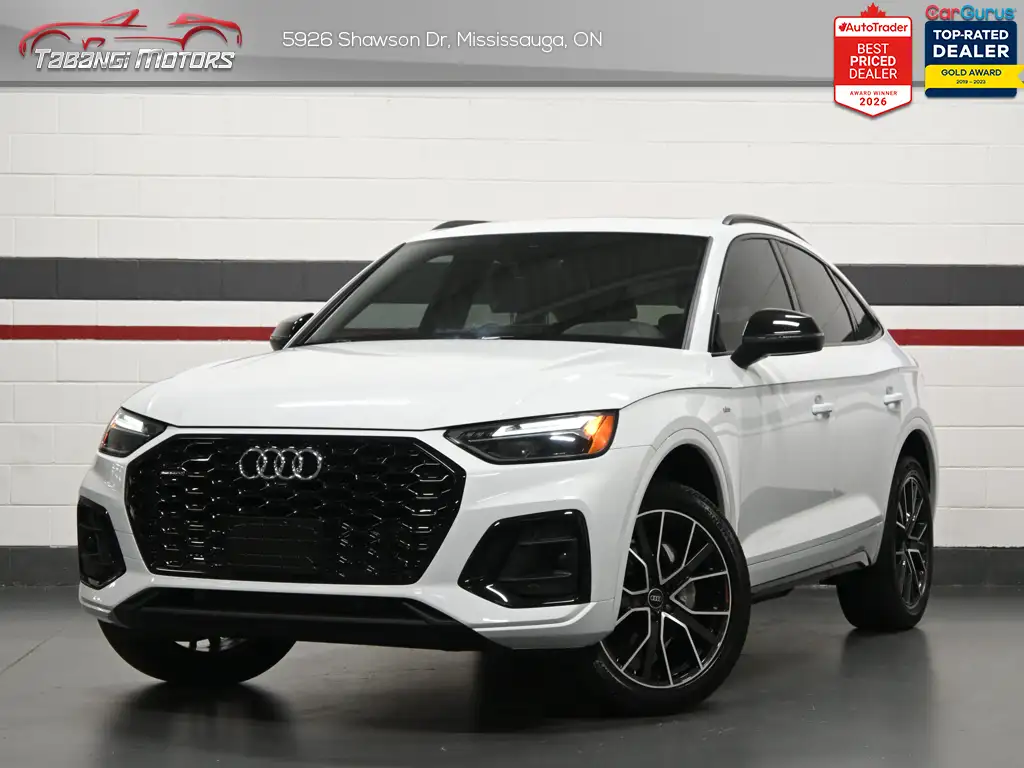 2023 Audi Q5 Sportback Progressiv S-Line No Accident Sport Black Optics