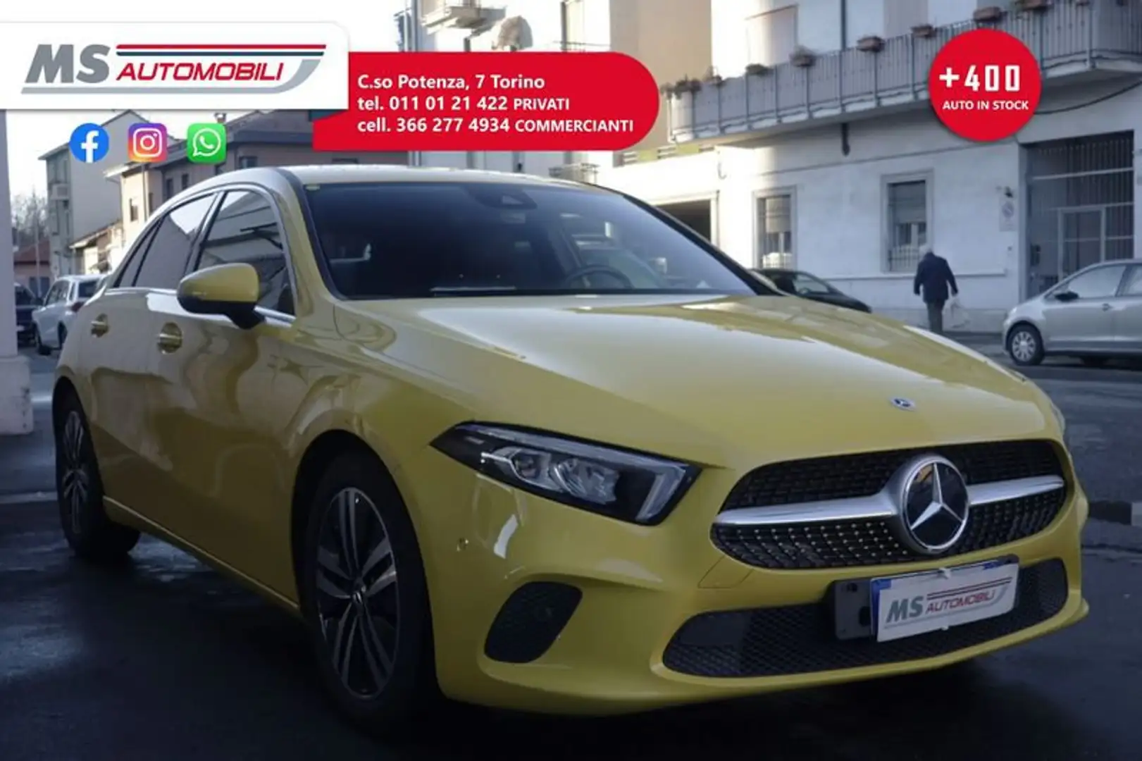 Mercedes-Benz A 250 Mercedes-Benz Classe A 250 Automatic 4Matic 4p. S Giallo - 1