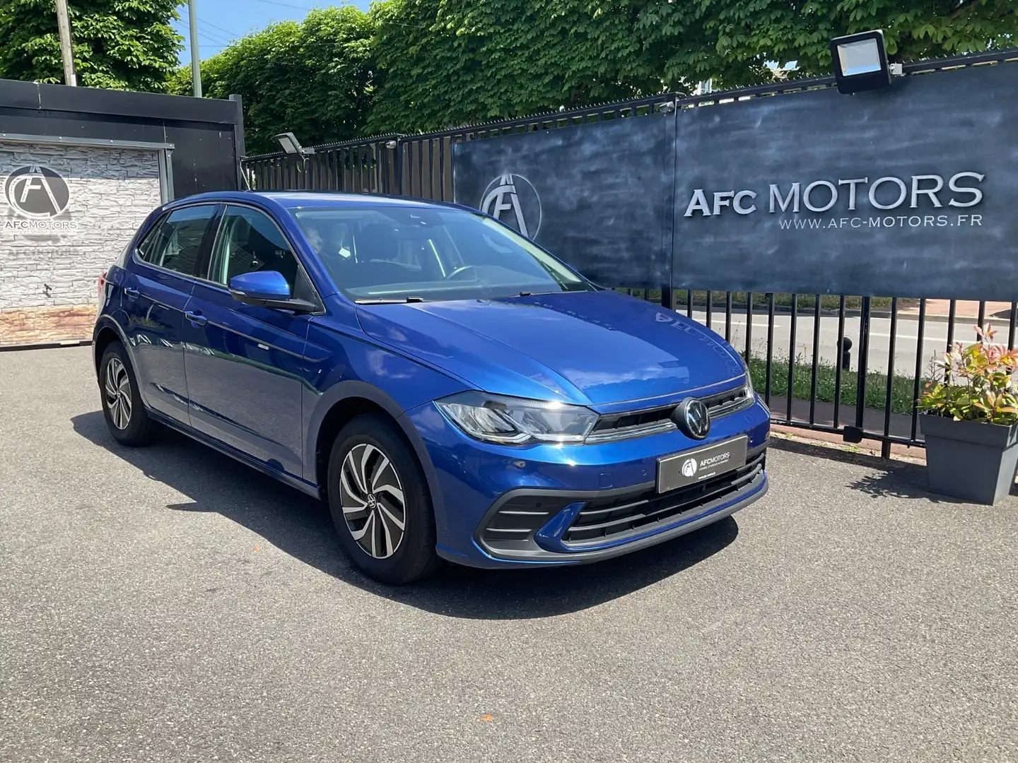 Volkswagen Polo 95 Ch Life DSG 7 Blauw - 1