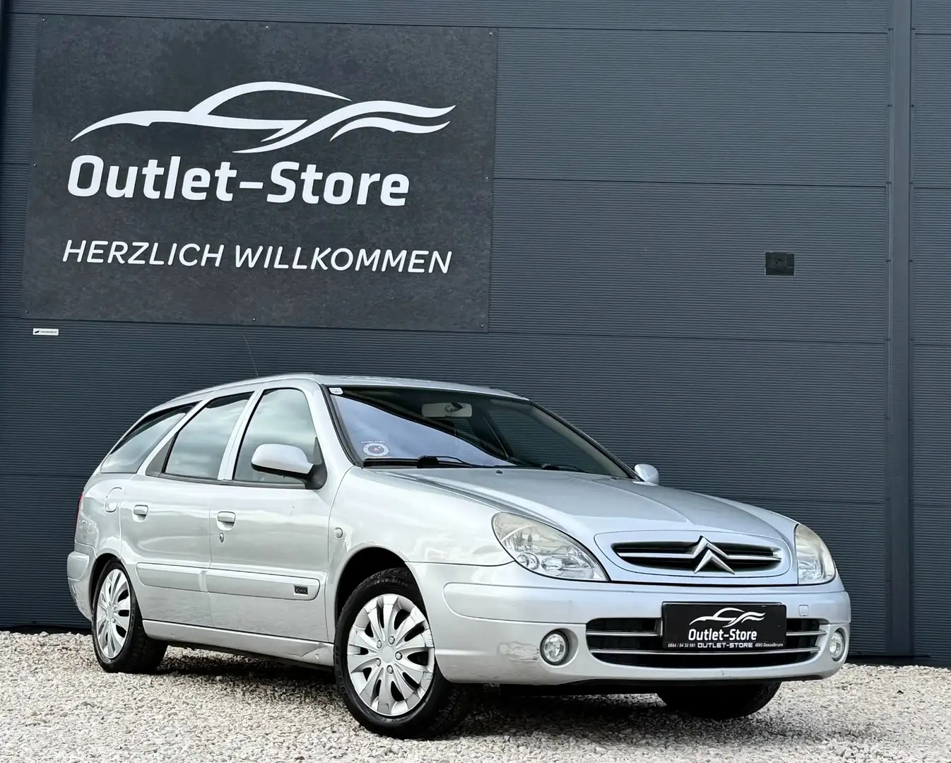 Citroen Xsara Diesel*1.Besitz*ARBÖ-Pickerl NEU*92.000KM*TOP* Silber - 1
