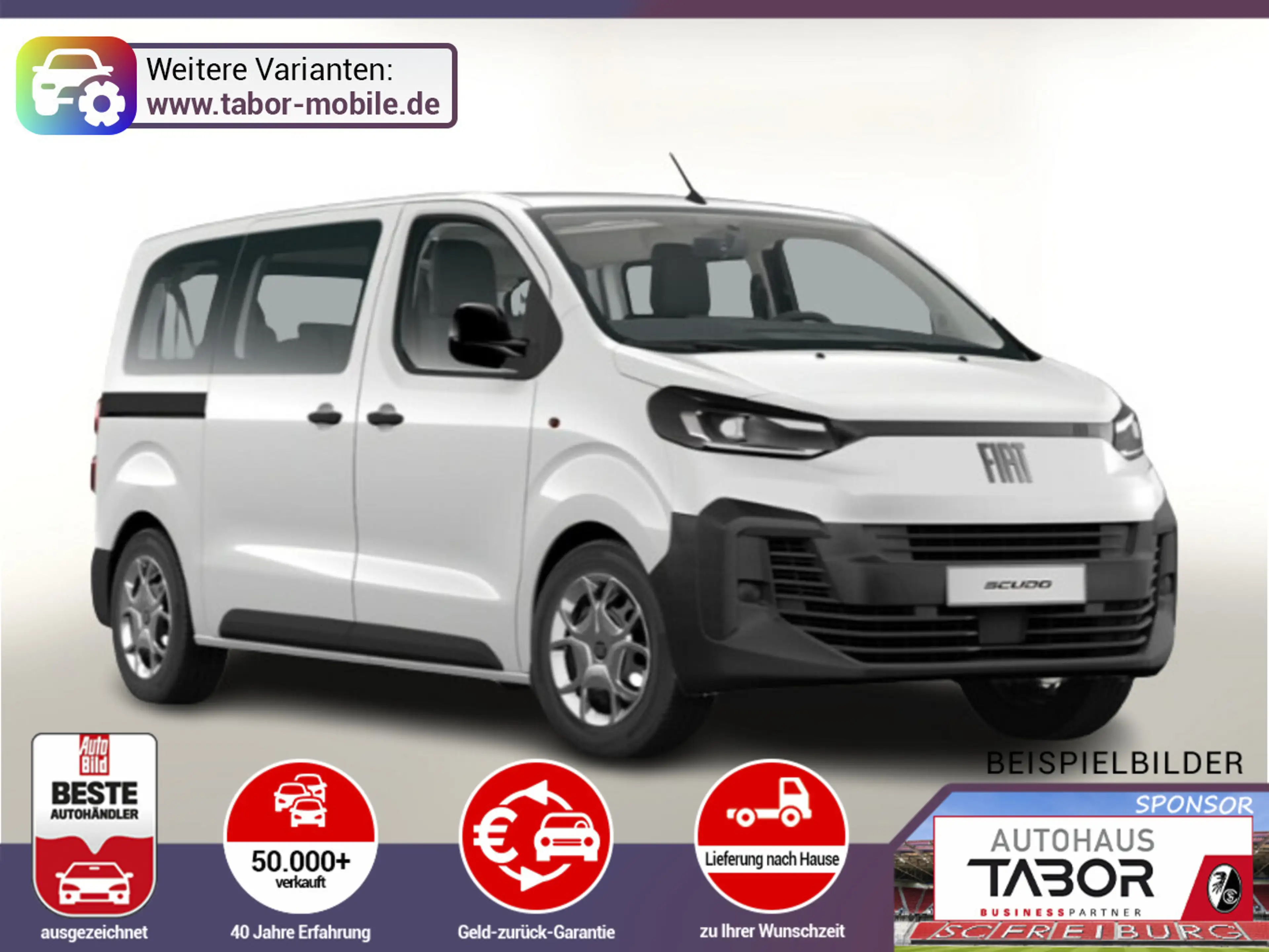 Fiat Scudo Kombi L2 9S Navi 2ZoneAC Kam Temp UVP-42%*