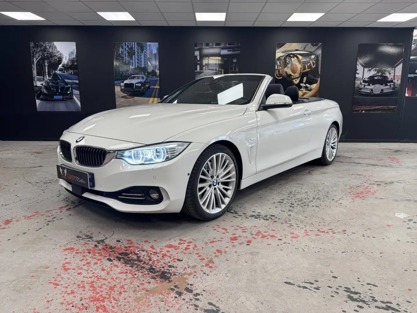BMW 435 Cabriolet I (F33) 435i 306ch Luxury Bianco - 1