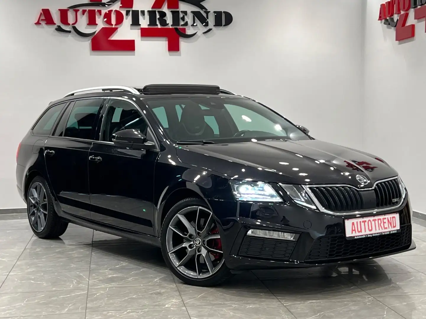 Skoda Octavia Combi RS DSG PANORAM+ACC+LED+DAB+CARPLAY Schwarz - 2