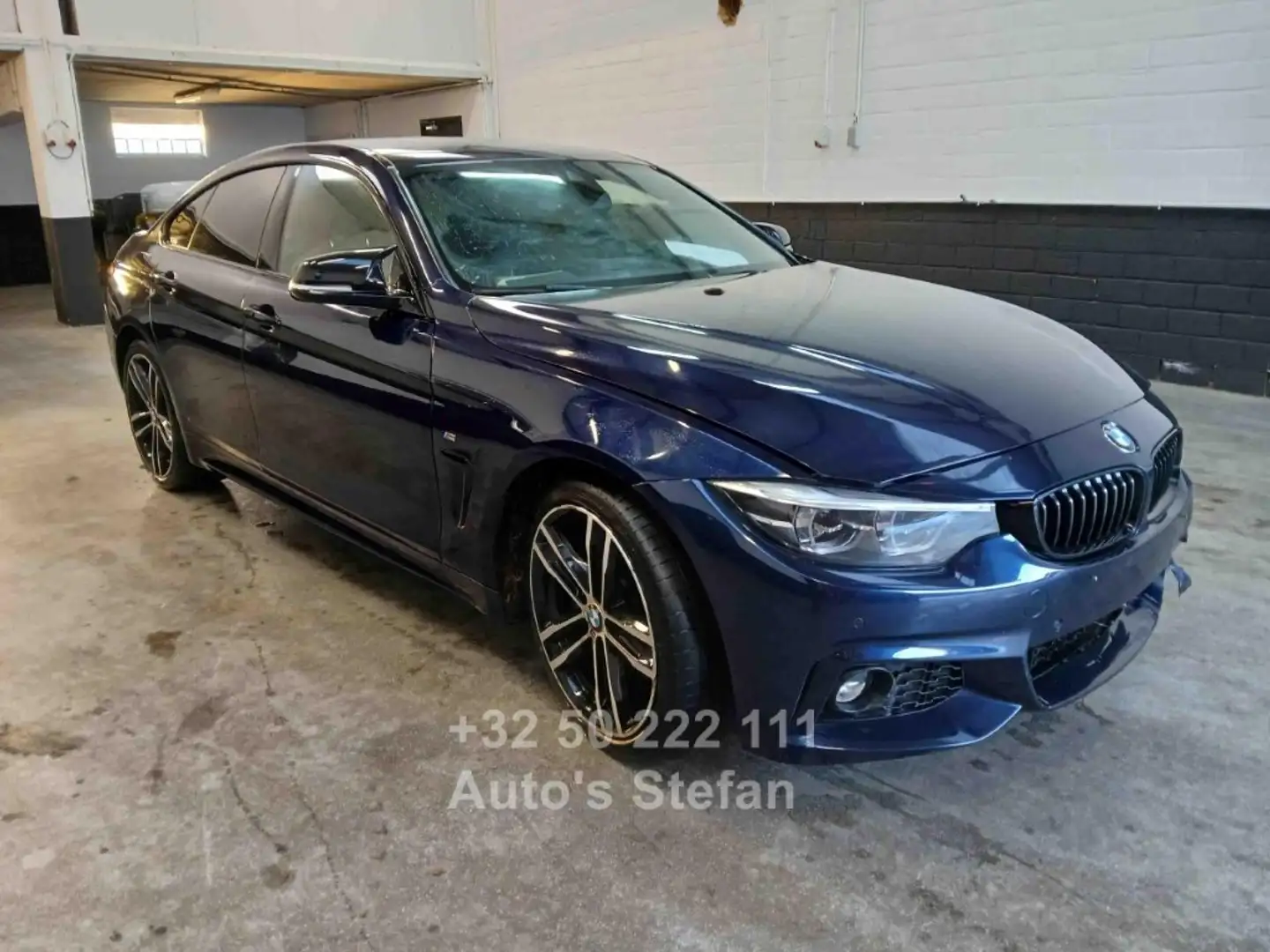 BMW 418 418d Gran Coupe Aut. Advantage Blau - 1