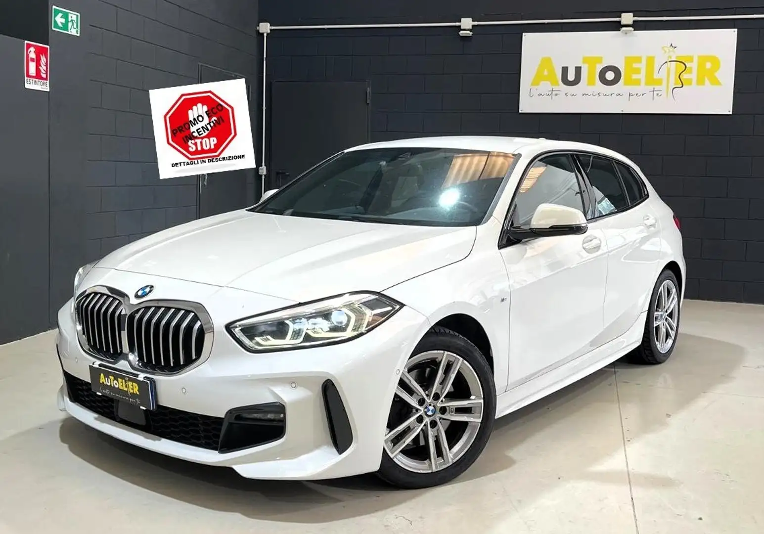 BMW 118 Serie 1 F40 118d Msport auto Blanco - 1