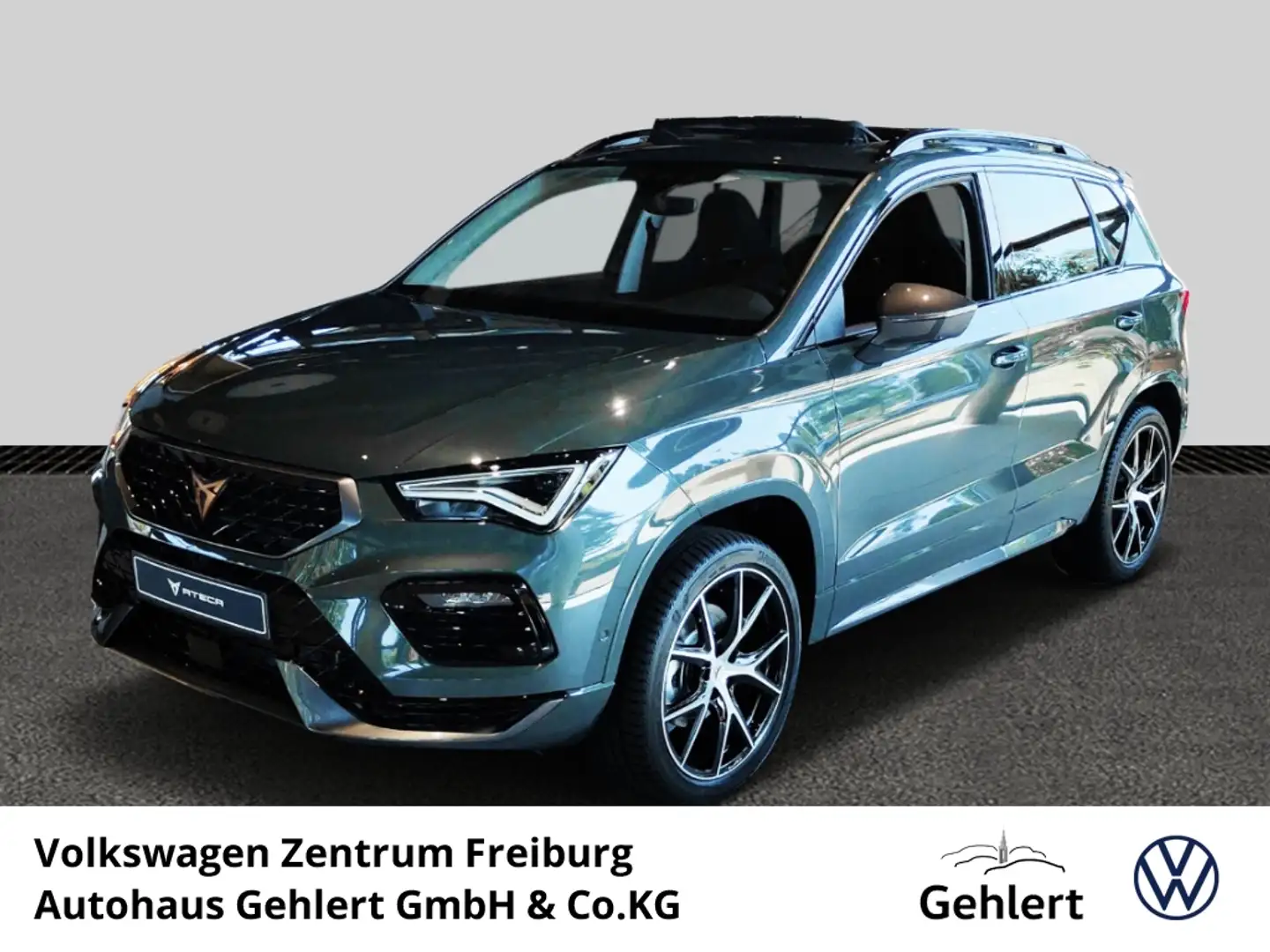 CUPRA Ateca 4Drive 2.0 TSI AHK-klappbar Navi digitales Cockpit Grün - 1