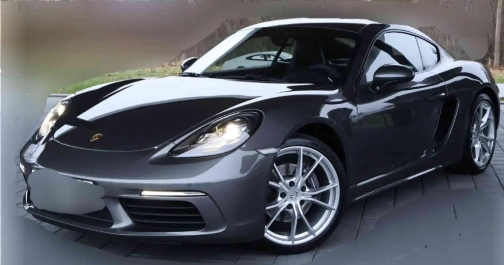 Porsche Cayman 718 Cayman 2.0 300 cv Grigio - 2
