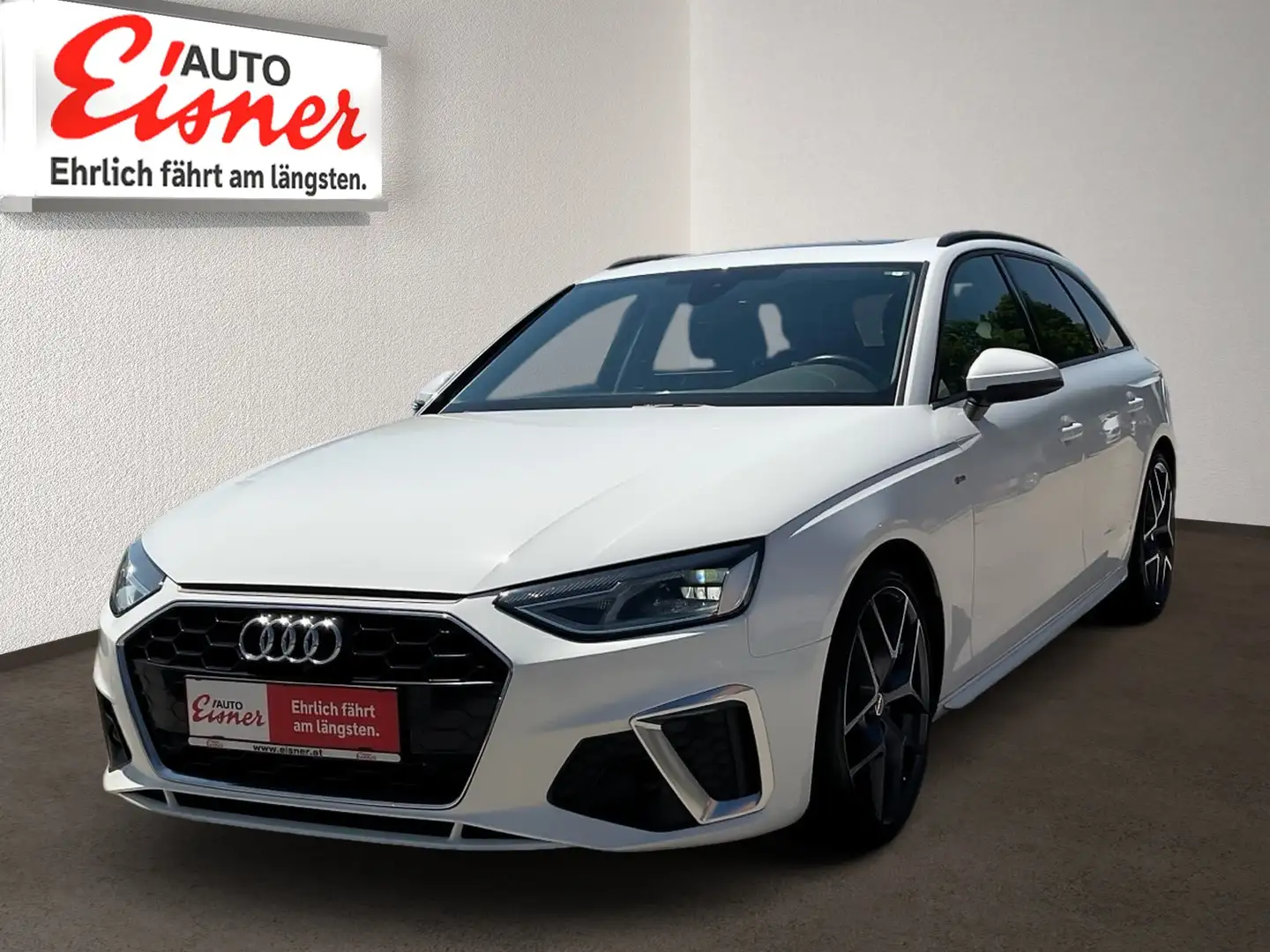 Audi A4 Avant 35 2.0 TDI S-Line ACC AUT Akustikglas Weiß - 2