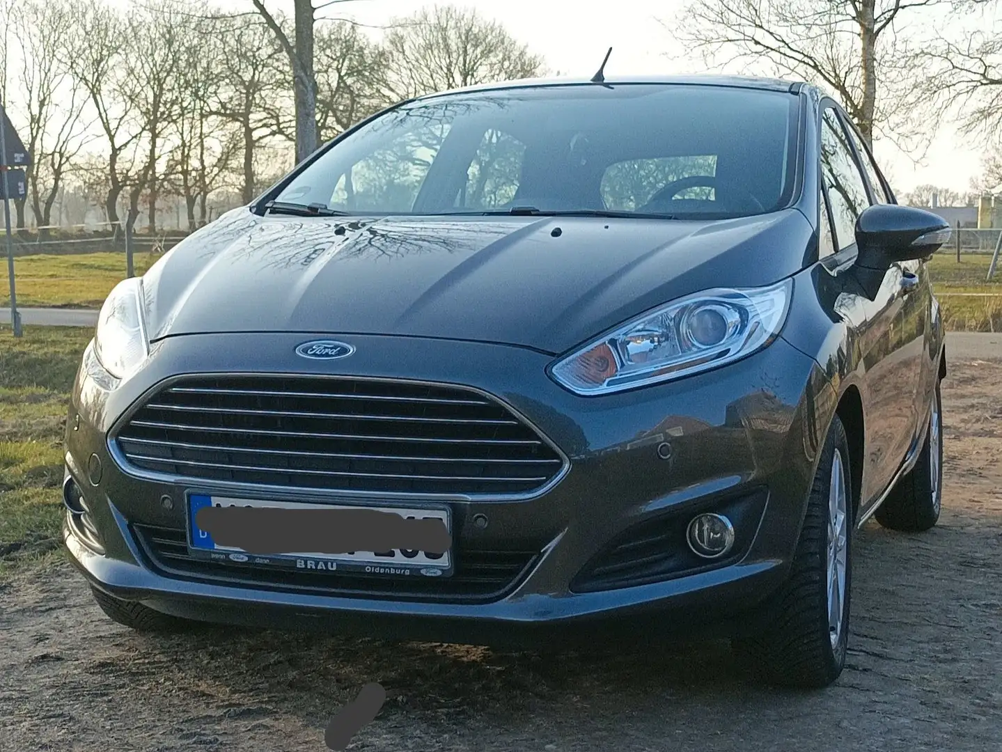 Ford Fiesta 1.0+EcoBoost+Autom,SHZ,Tempomat,behFront,,HU 12/26 Grau - 1