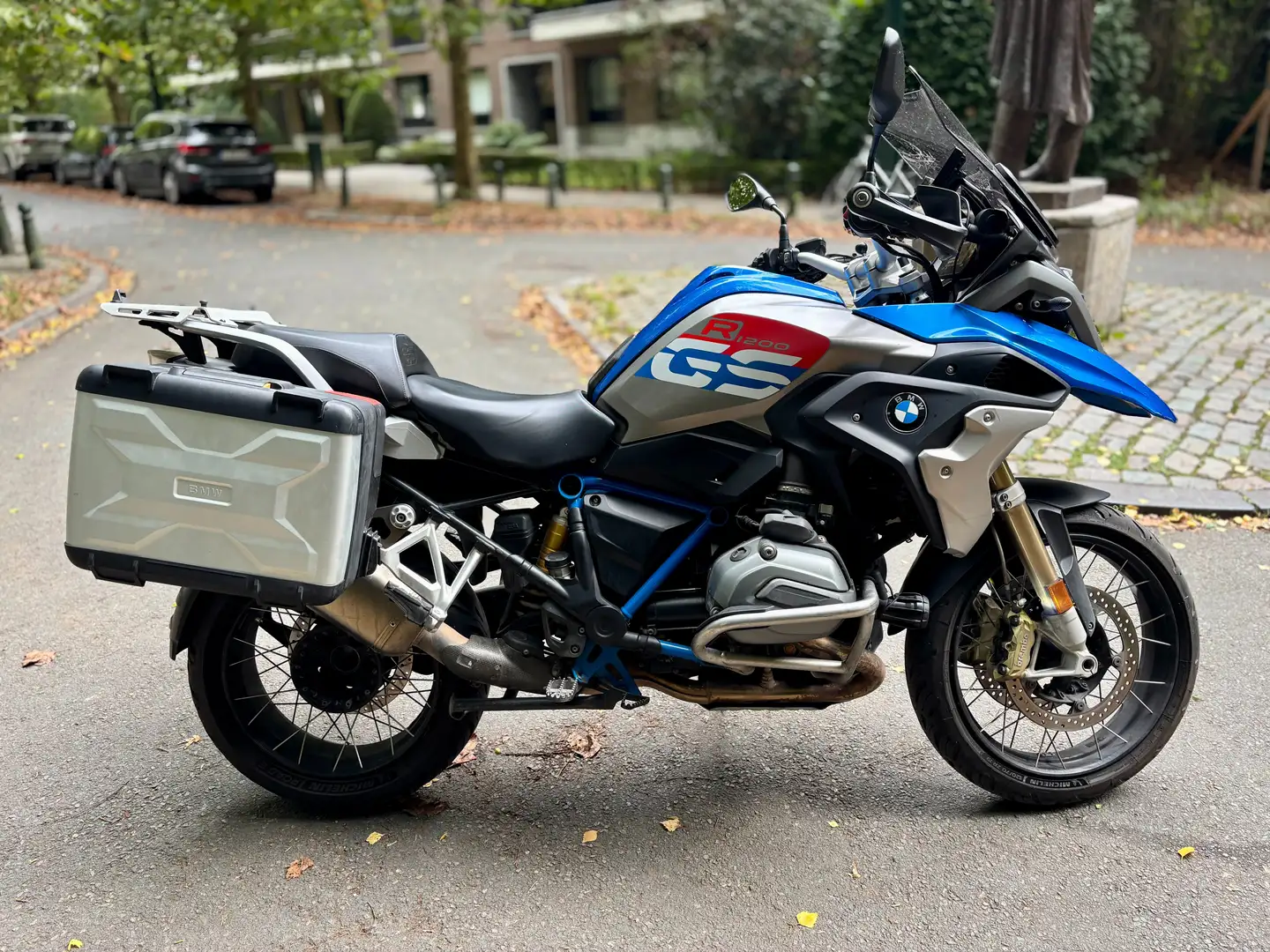 BMW R 1200 GS Rallye Blauw - 1