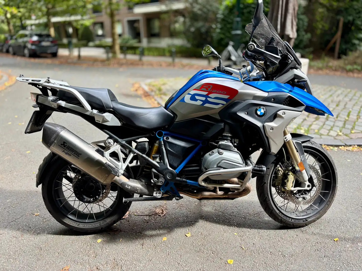 BMW R 1200 GS Rallye Blauw - 2