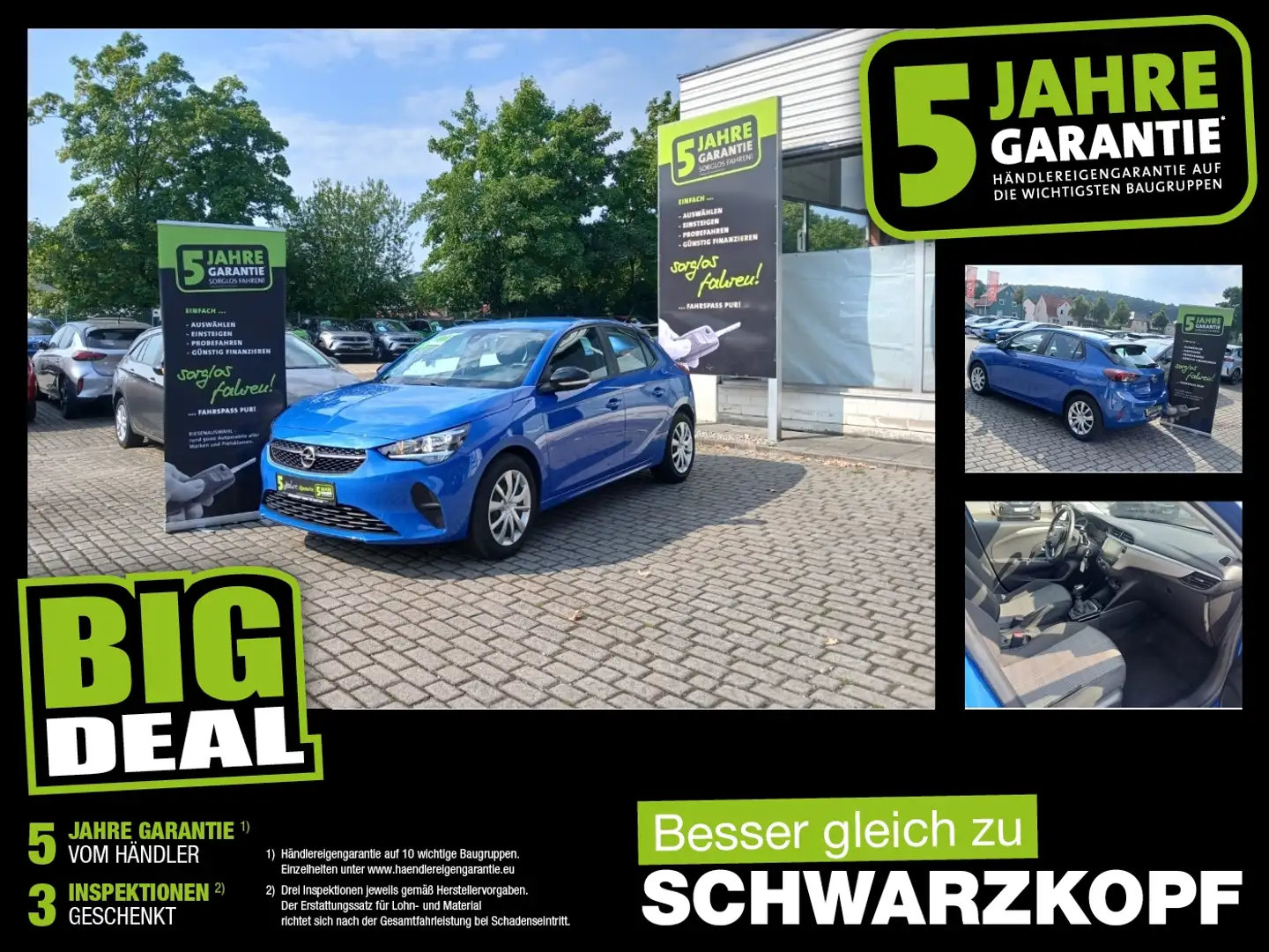 Opel Corsa F 1.2T Rückfahrkamera,Lenkradheizung Azul - 1