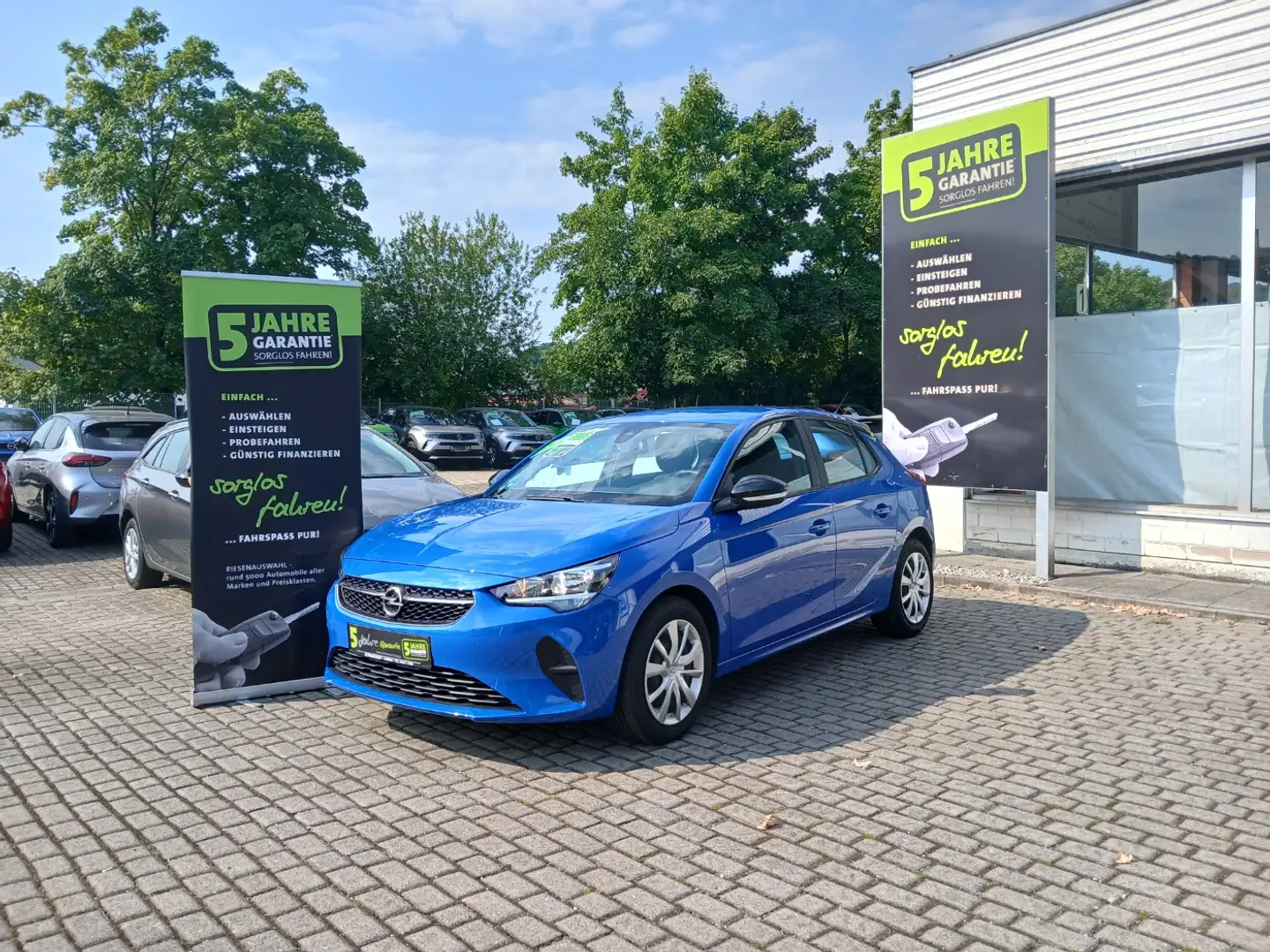 Opel Corsa F 1.2T Fin. ab 2,99% RückfahrK,Lenkradheiz Bleu - 2