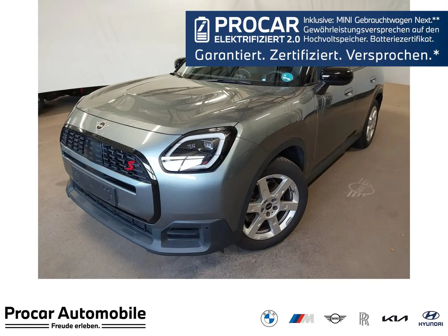 MINI Cooper S Countryman Countryman S ALL4 LED DA PA RFK Pano HuD AHK DAB S Grün - 1