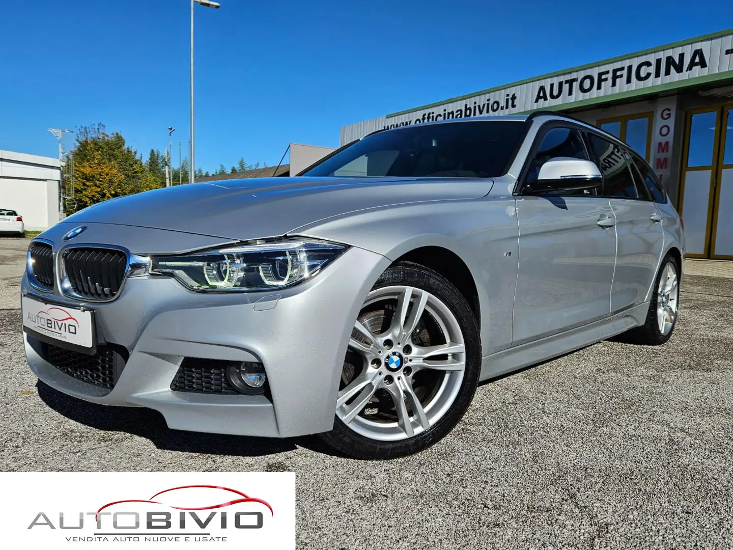 BMW 320 d Touring Msport Automatic Argento - 2