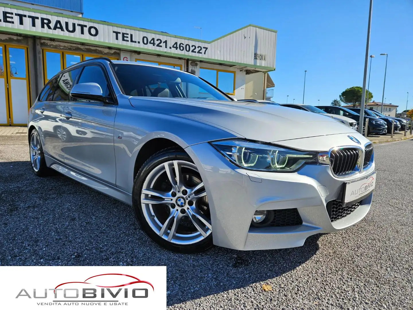 BMW 320 d Touring Msport Automatic Argento - 1