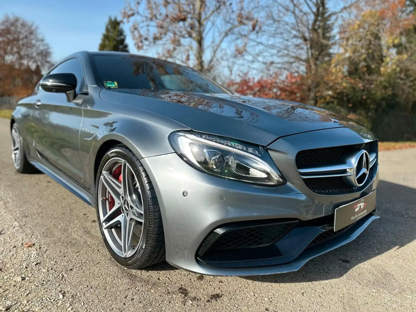 Mercedes-Benz C 63 AMG C 63 S AMG Coupe*Perf.AGA*Carbon*Pano*360°Kam* Gris - 2