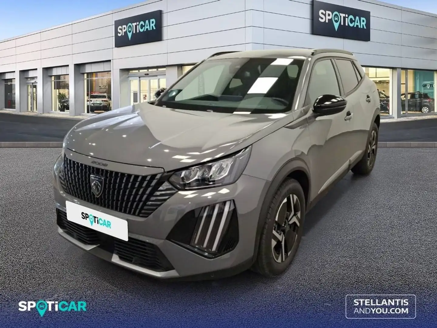 Peugeot 2008 1.2 PureTech S&S Allure 100 Grau - 1