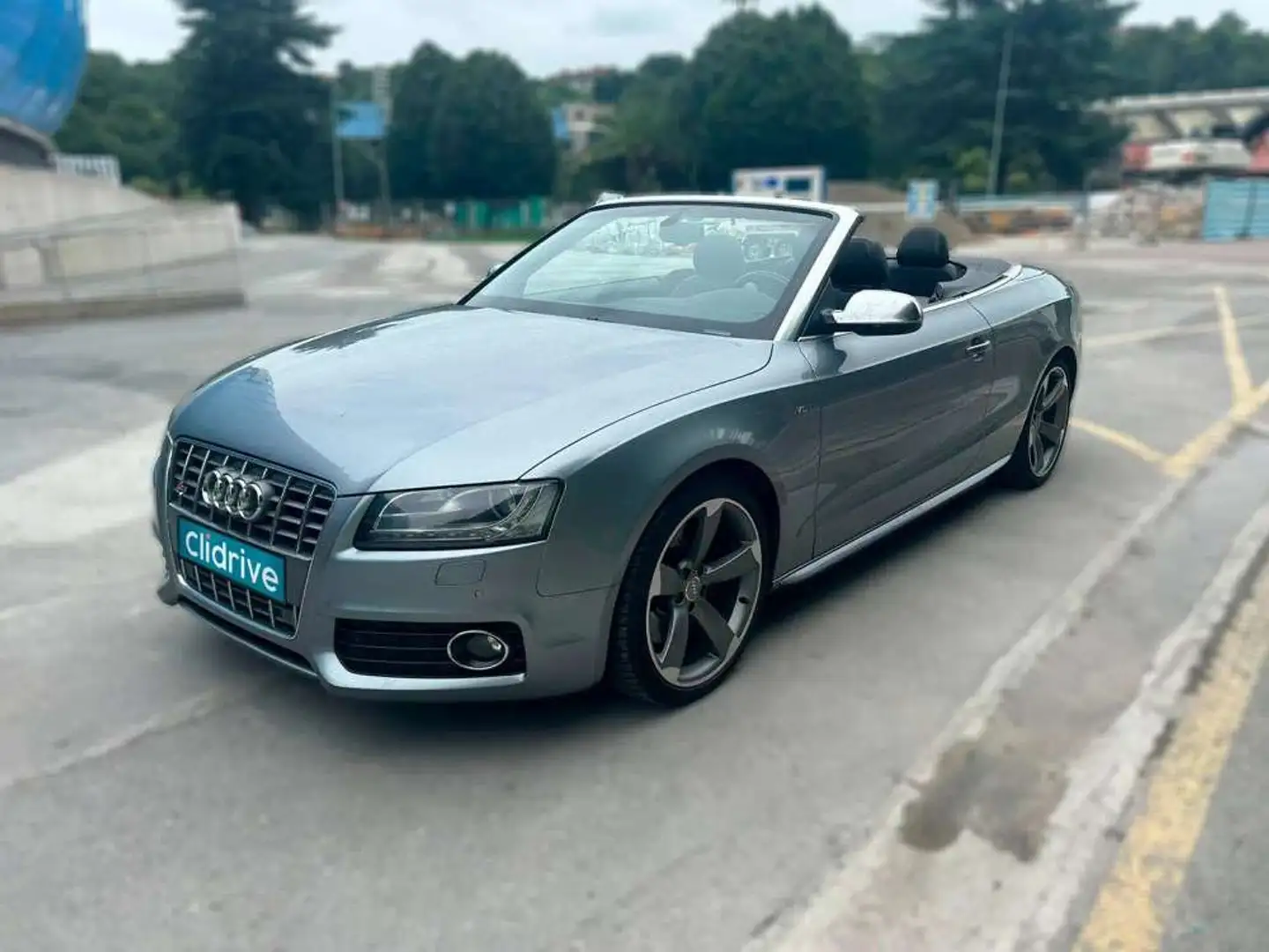 Audi S5 3.0 TFSI quattro S Tronic cabrio Gris - 2