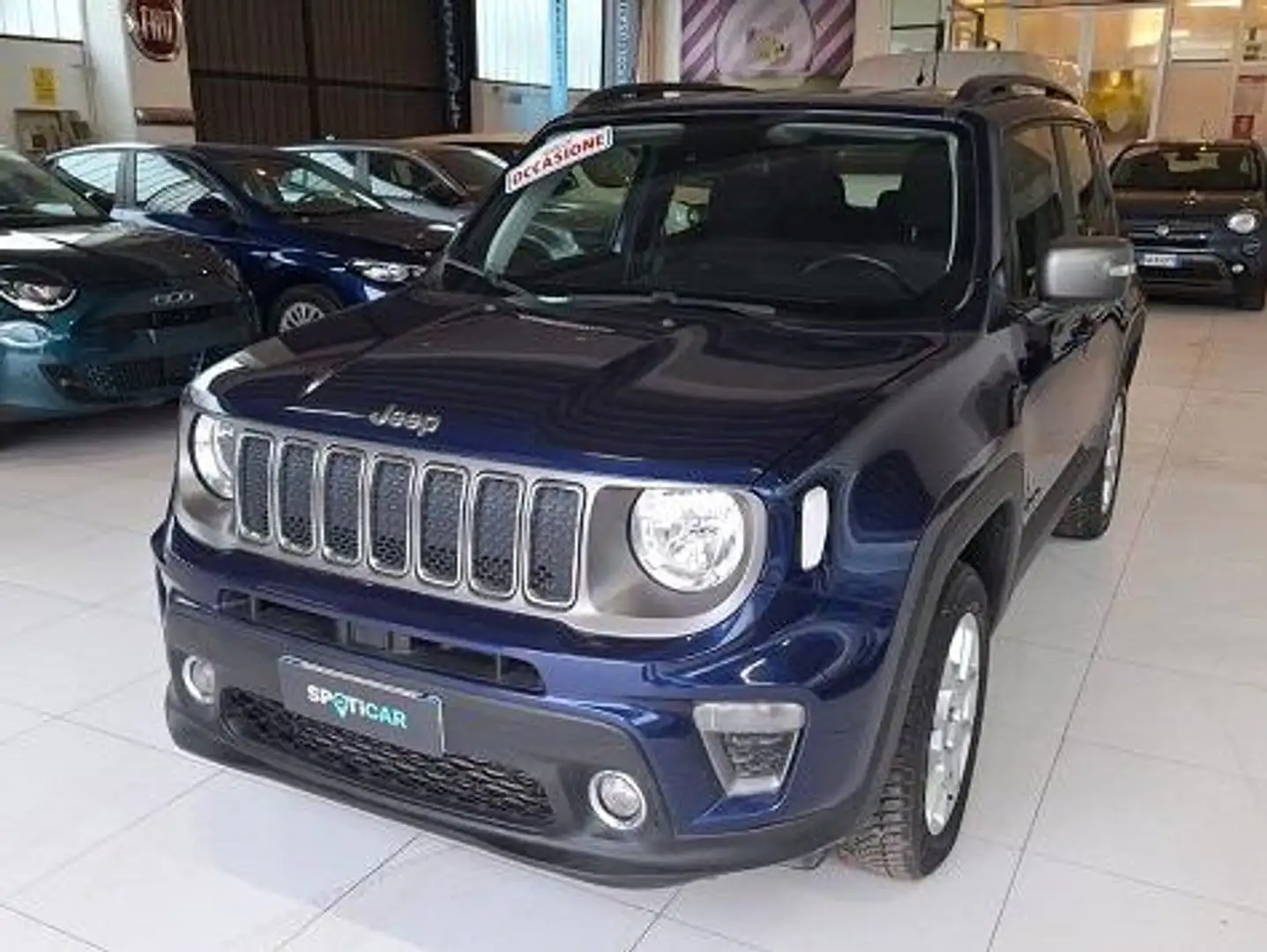 Jeep Renegade Renegade 2019 2.0 mjt Limited 4wd 140cv auto 9m Bleu - 1
