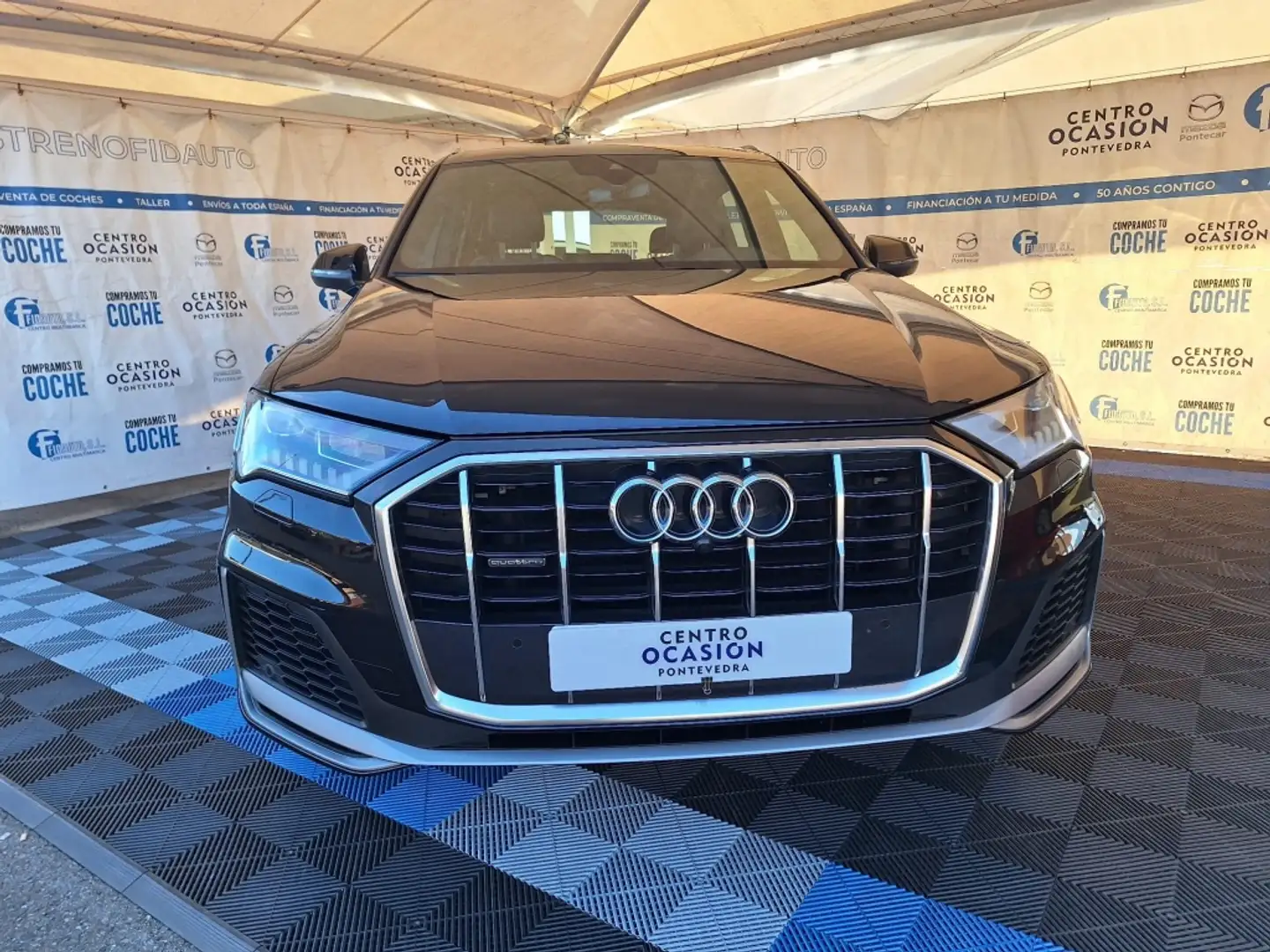 Audi Q7 50 TDI S line quattro Noir - 2