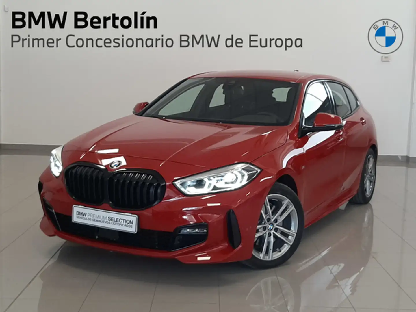 BMW 118 118dA Rouge - 1