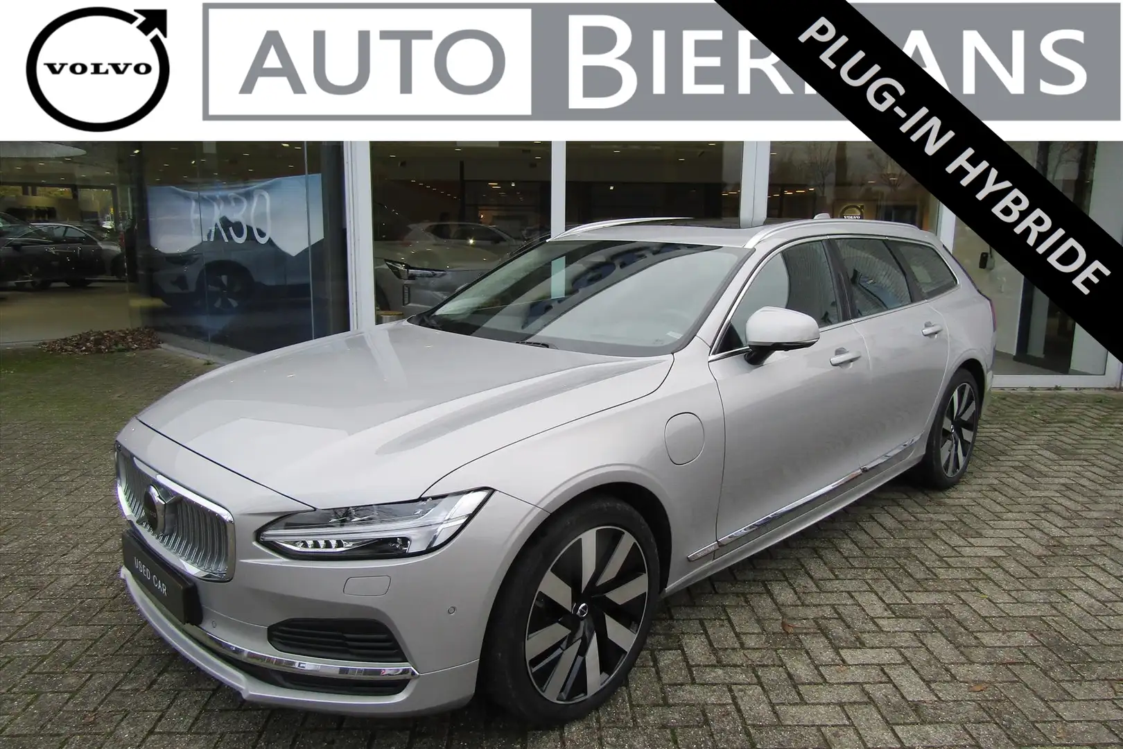 Volvo V90 T6 360 PK PLUG-HYBRID AUT. ULTIMATE BRIGHT FULL OP Grigio - 1
