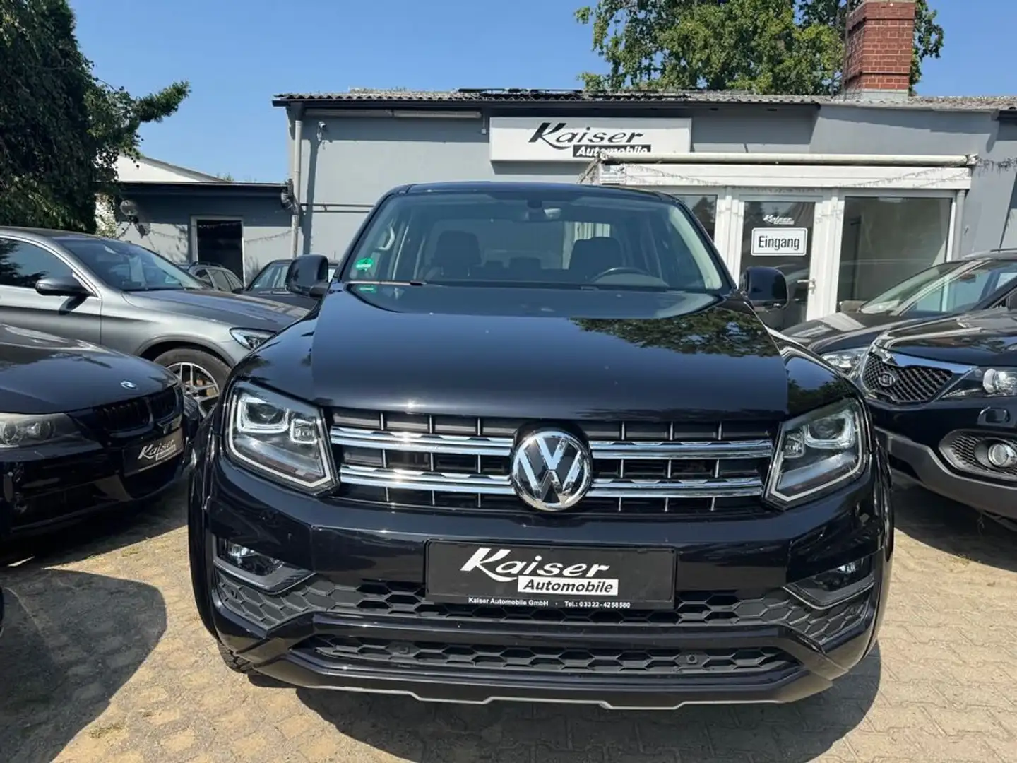 Volkswagen Amarok Highline 4Motion-AHK-Kamera-Leder-PDC v.h. Schwarz - 2