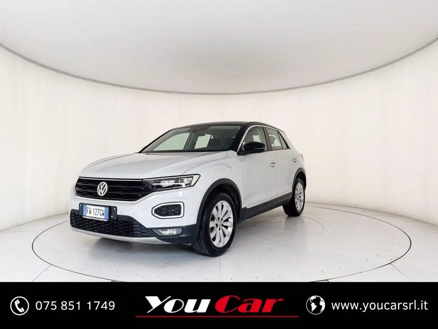 Volkswagen T-Roc 1.0 tsi advanced Blanc - 1