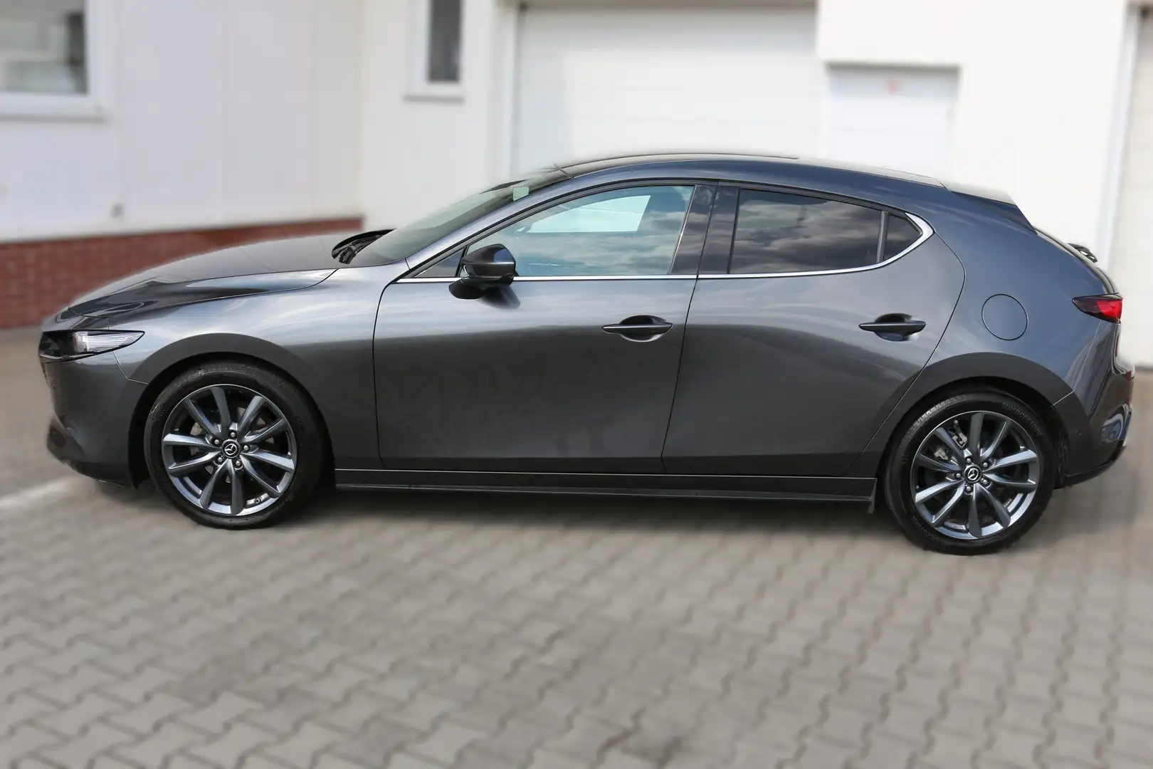 Mazda 3 Selection mit Top Ausstattung Grau - 2