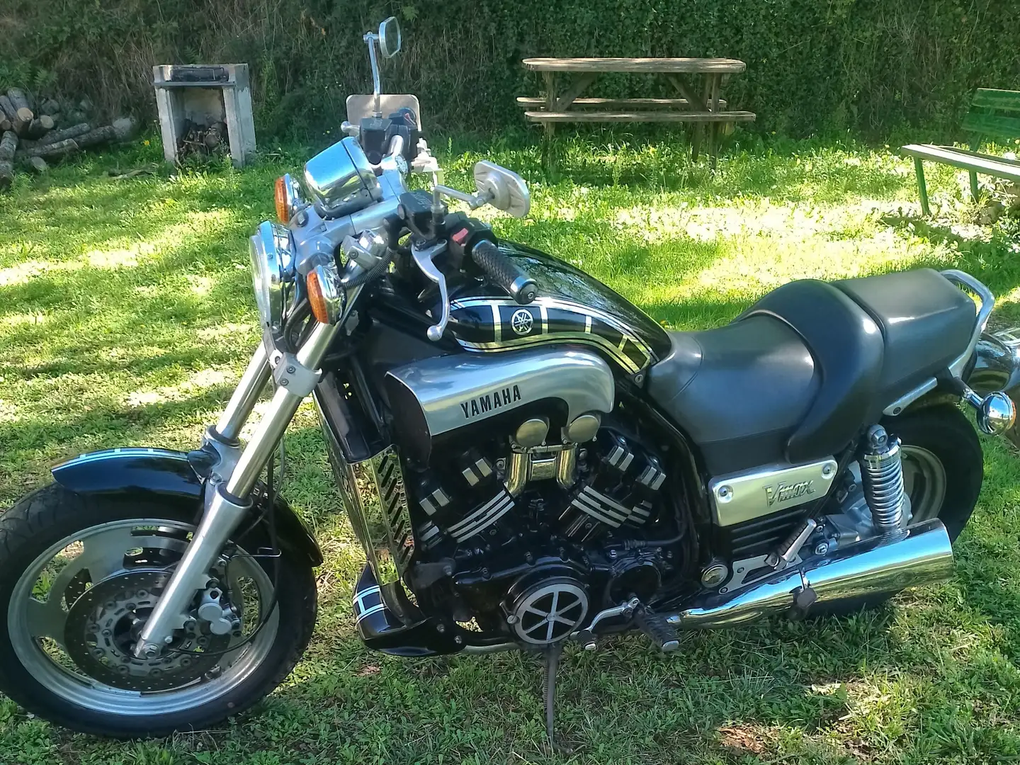Yamaha Vmax V max 1200 Negro - 1