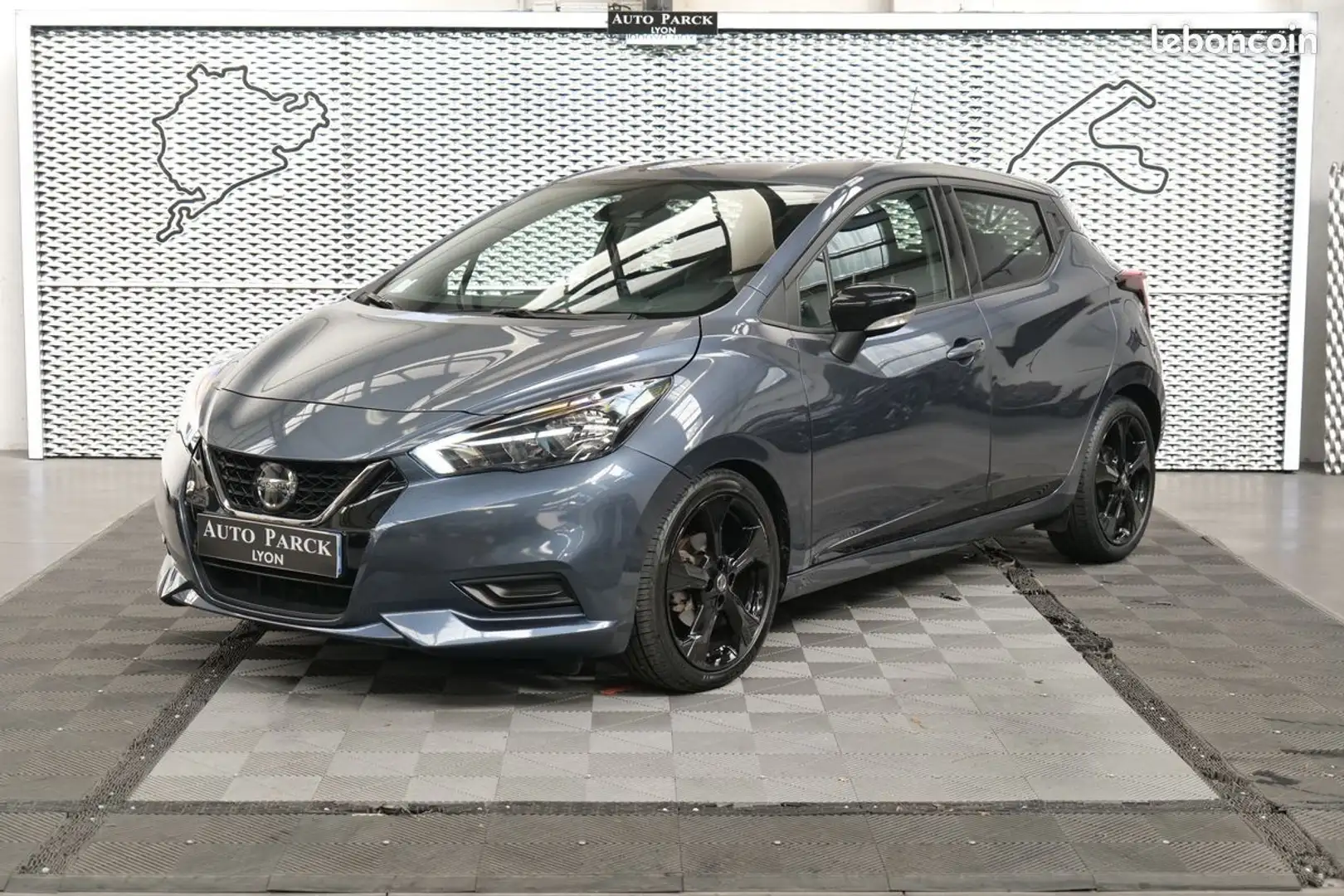 Nissan Micra ig-t 92ch xtronic enigma 1ere main francais gps cl Gris - 1