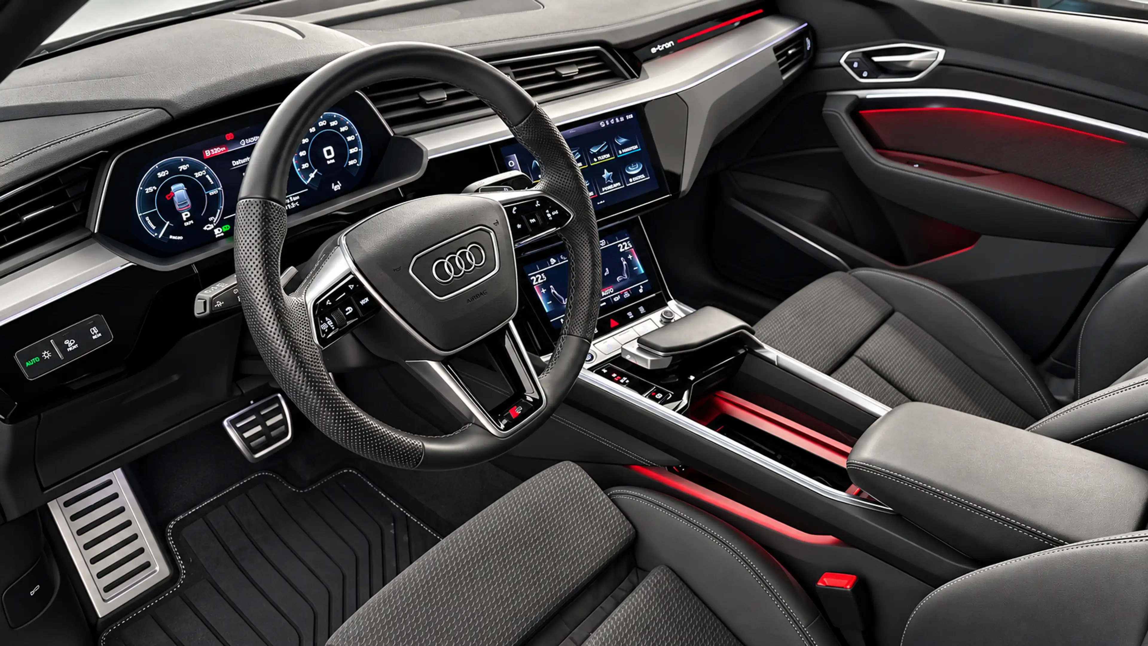 Audi Q8 e-tron 55 quattro advanced — photo 12