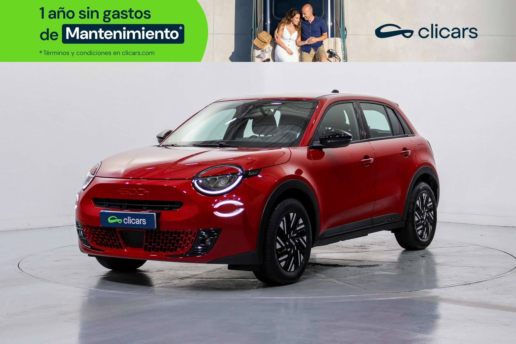 Fiat 600 e 115kw 54kwh Red - foto 1