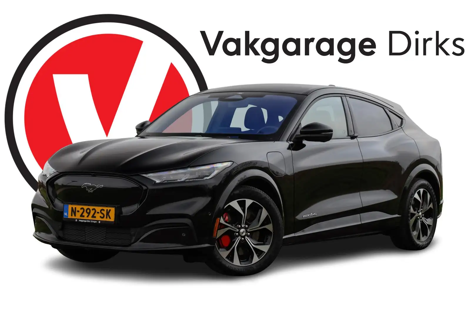 Ford Mustang Mach-E AWD 75 kWh ✅ Pano ✅ 360Cam ✅ B&O Noir - 1