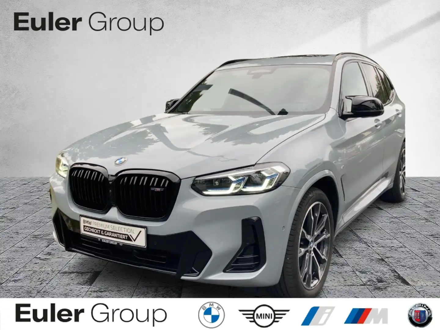 BMW X3 d xD M-Sport 20'' Pano AHK HUD Laser Kamera UPE 95 Grau - 1
