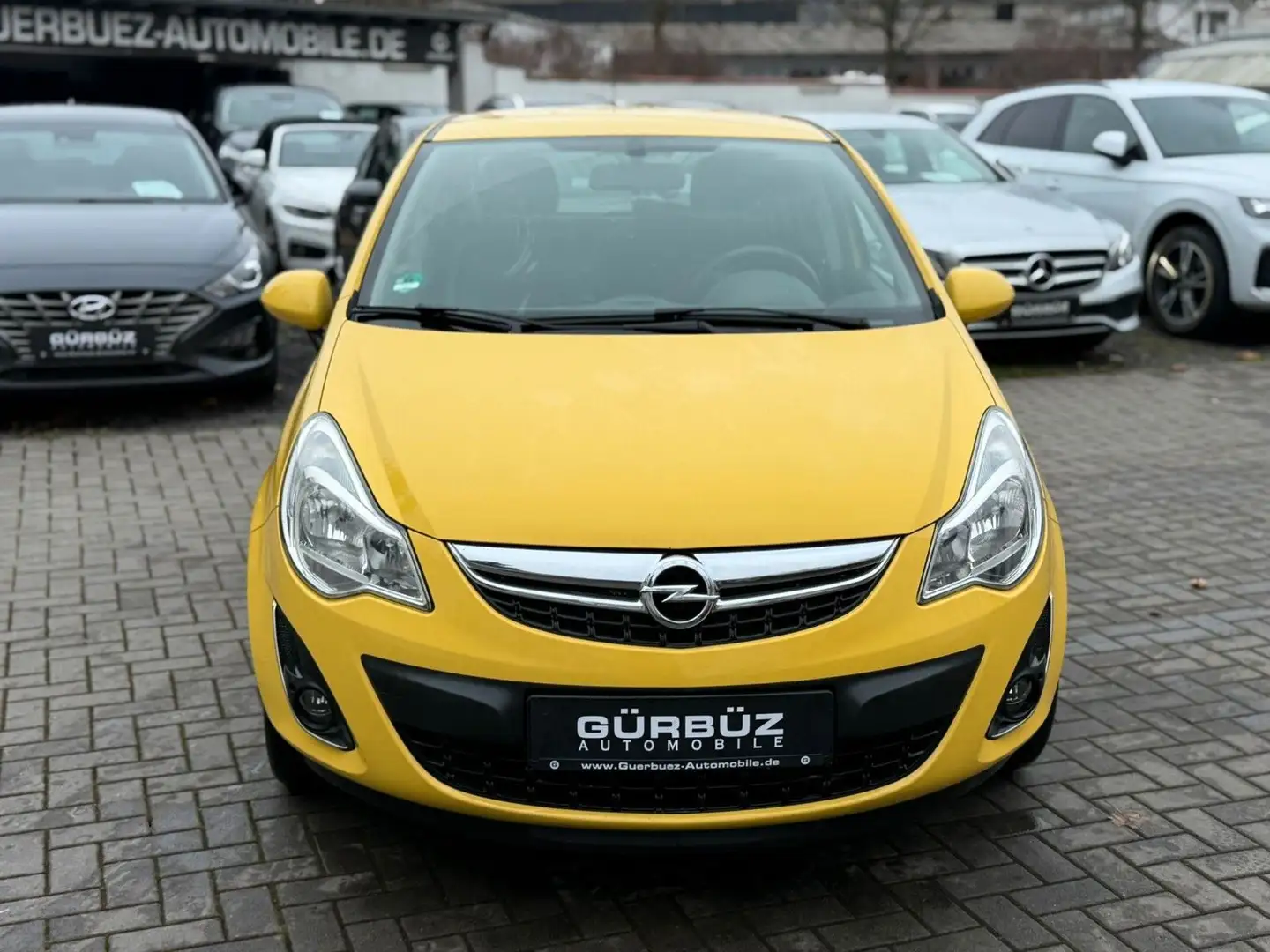Opel Corsa D 150 Jahre Opel*Szhz*TÜV*8Fach Gelb - 2
