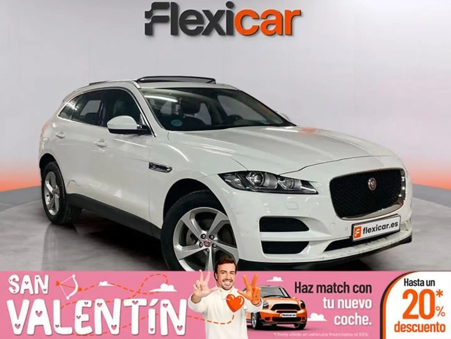 Jaguar F-Pace 2.0i4D Portfolio Aut. AWD 180 Blanc - 1