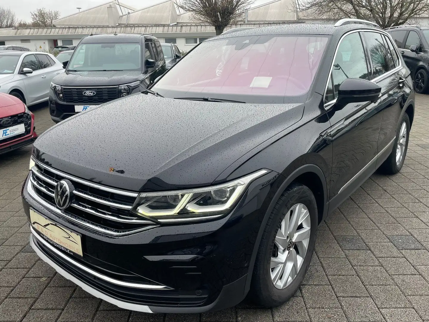 Volkswagen Tiguan 2.0 TDI Elegance 4Motion*Leder*AHK* Noir - 2