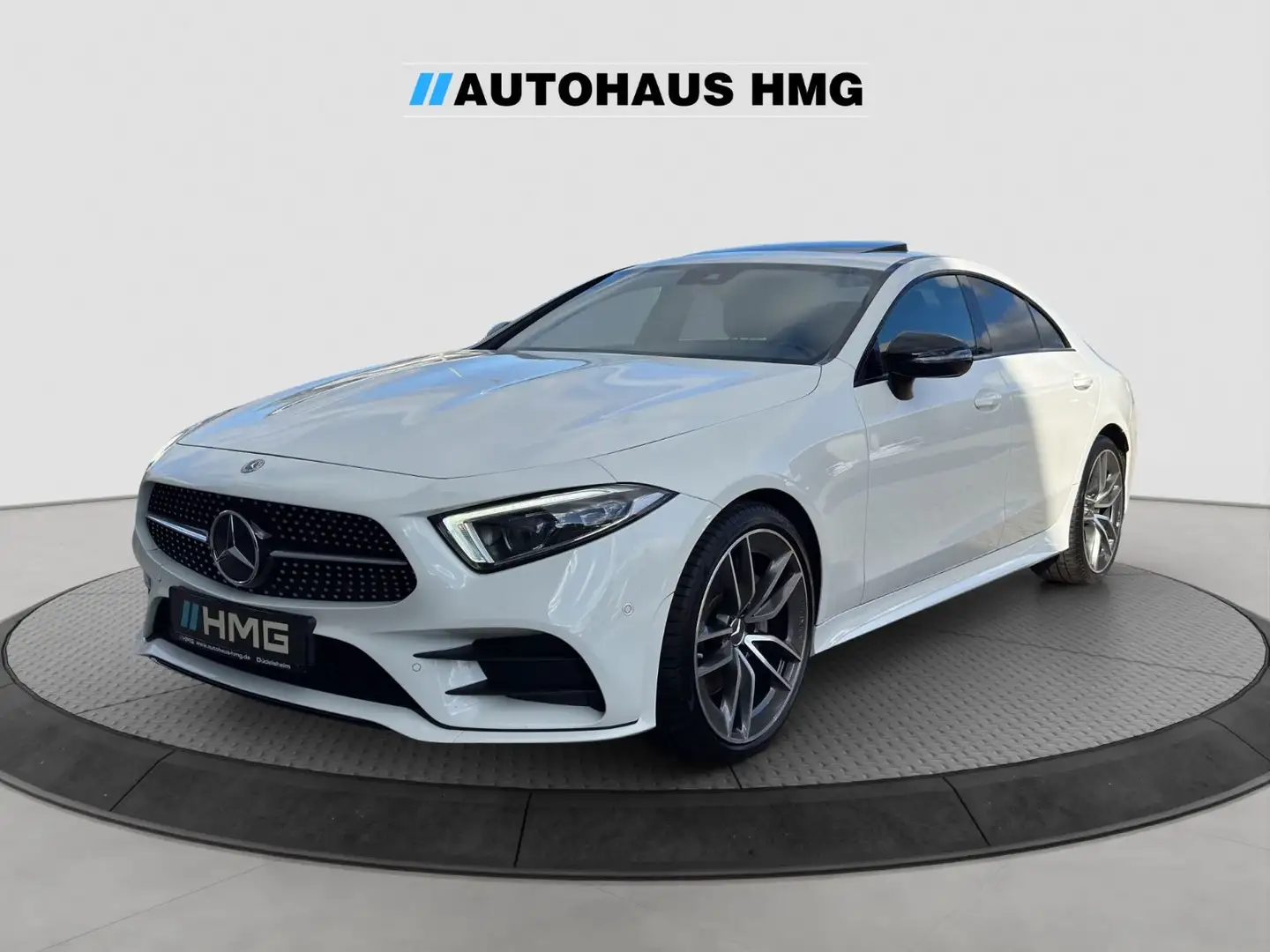 Mercedes-Benz CLS 400 d 4Matic AMG Line *S-DACH*NIGHT*BURM*LED* Weiß - 1