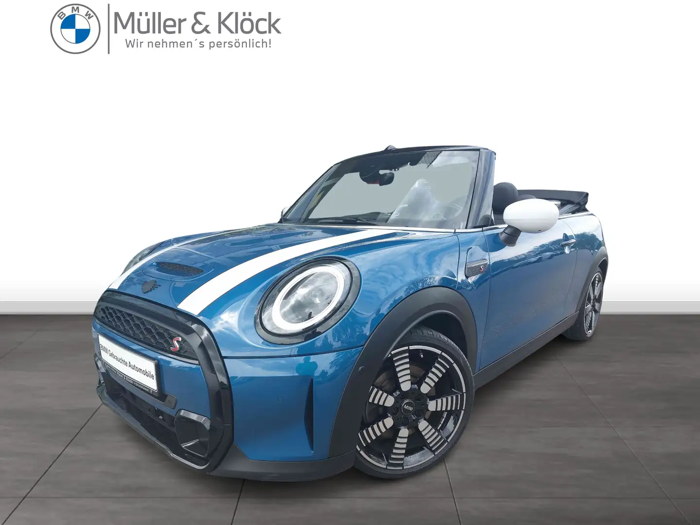 MINI Cooper S Cabrio Cooper S Cabrio Head-Up DAB LED RFK Navi ACC Azul - 1