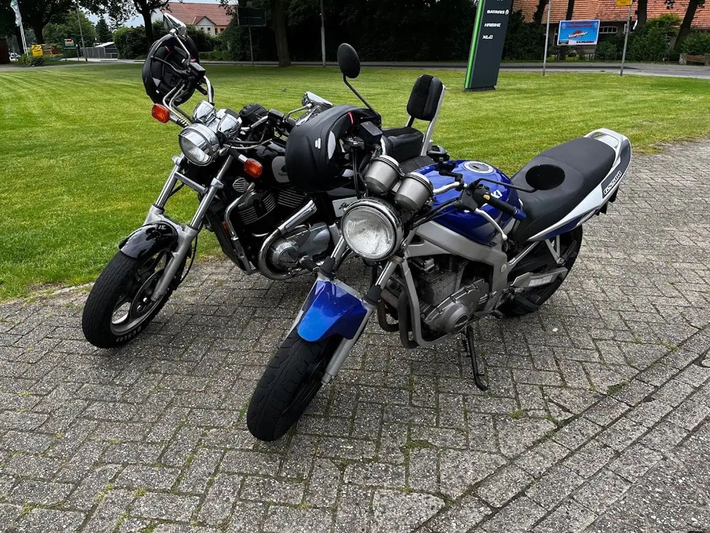 Suzuki GS 500 Blauw - 1