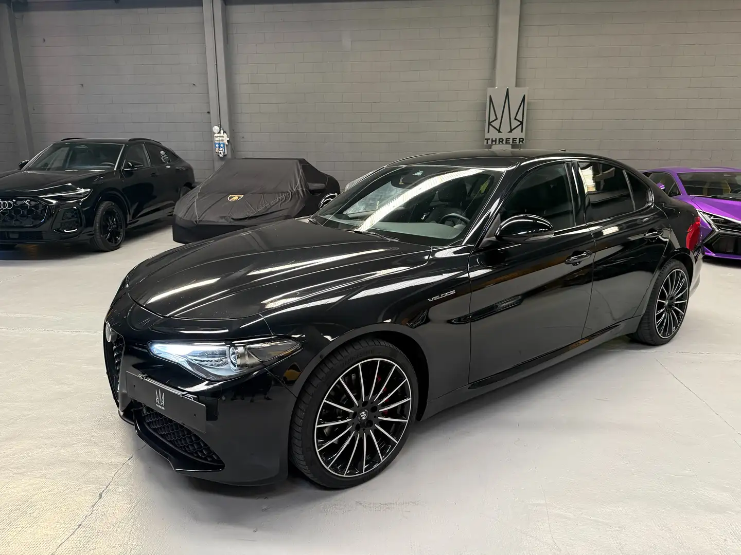 Alfa Romeo Giulia Giulia 2.2 t Veloce Q4 210 cv auto FULL BLACK Negro - 1