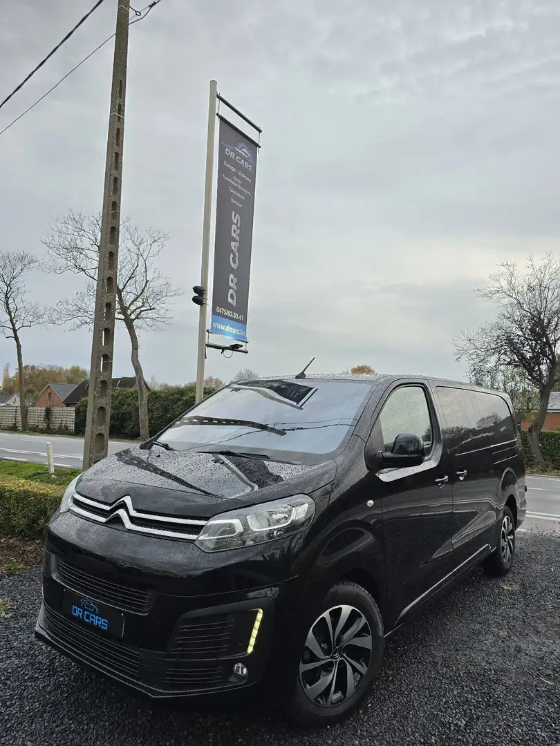 Citroen Jumpy Dubbele Cabine 6zit/Navi-Camera-Carplay-Trekhaak Noir - 1