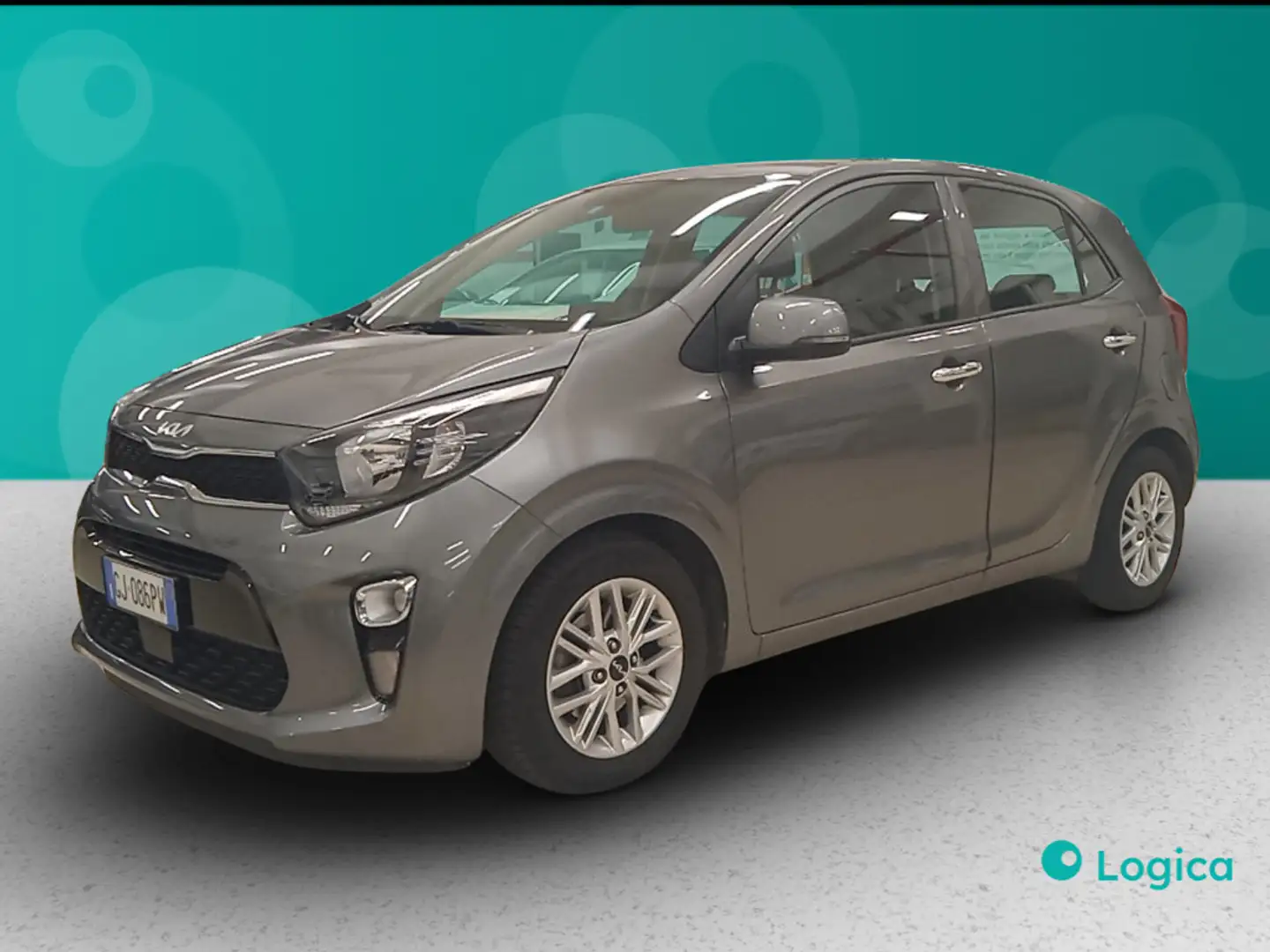 Kia Picanto 1.0 DPi GPL Style Comfort Pack Grigio - 2