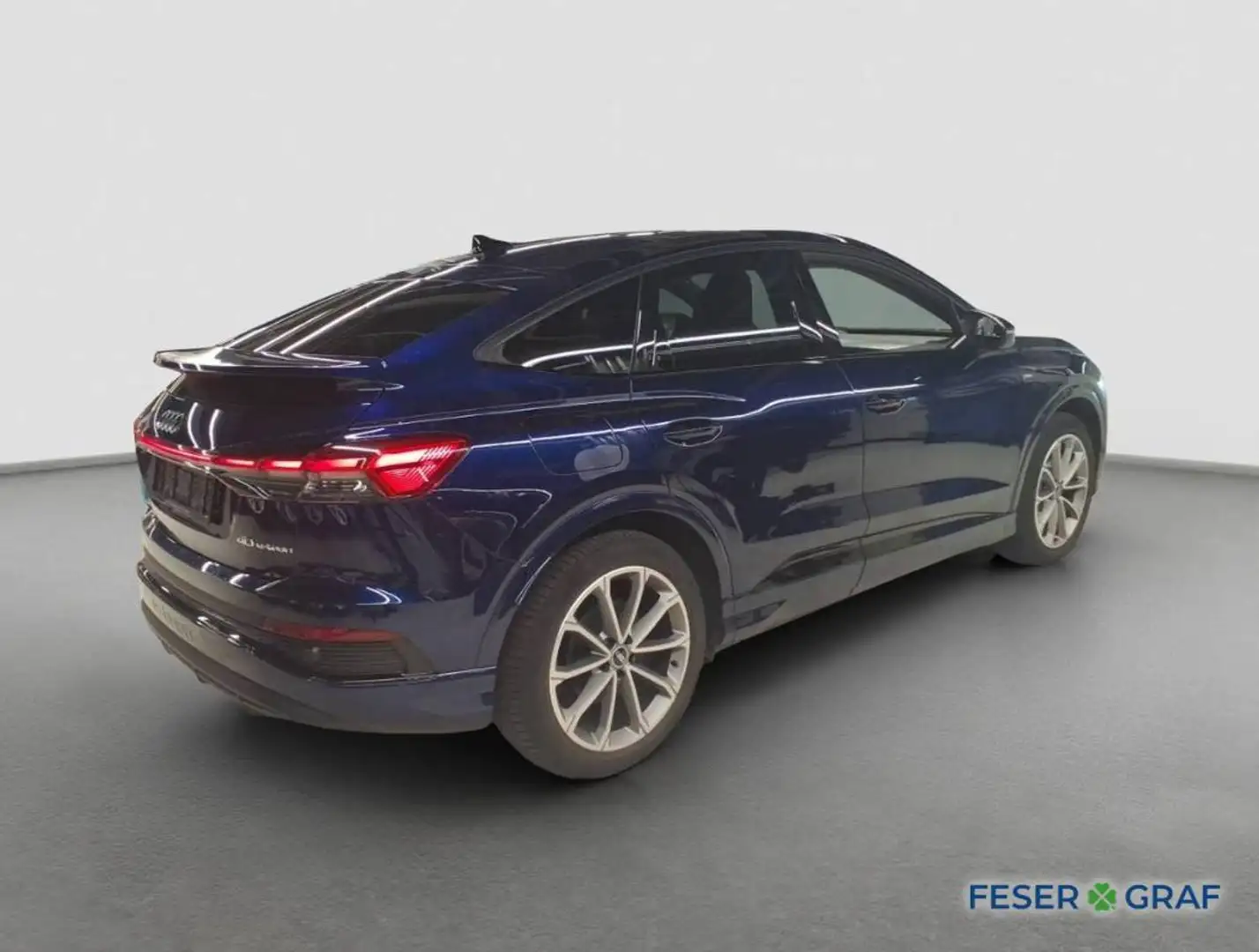 Audi Q4 e-tron Sportback 40 e-tron S line/Matrix/Pano/ACC/Memory/ Blau - 2